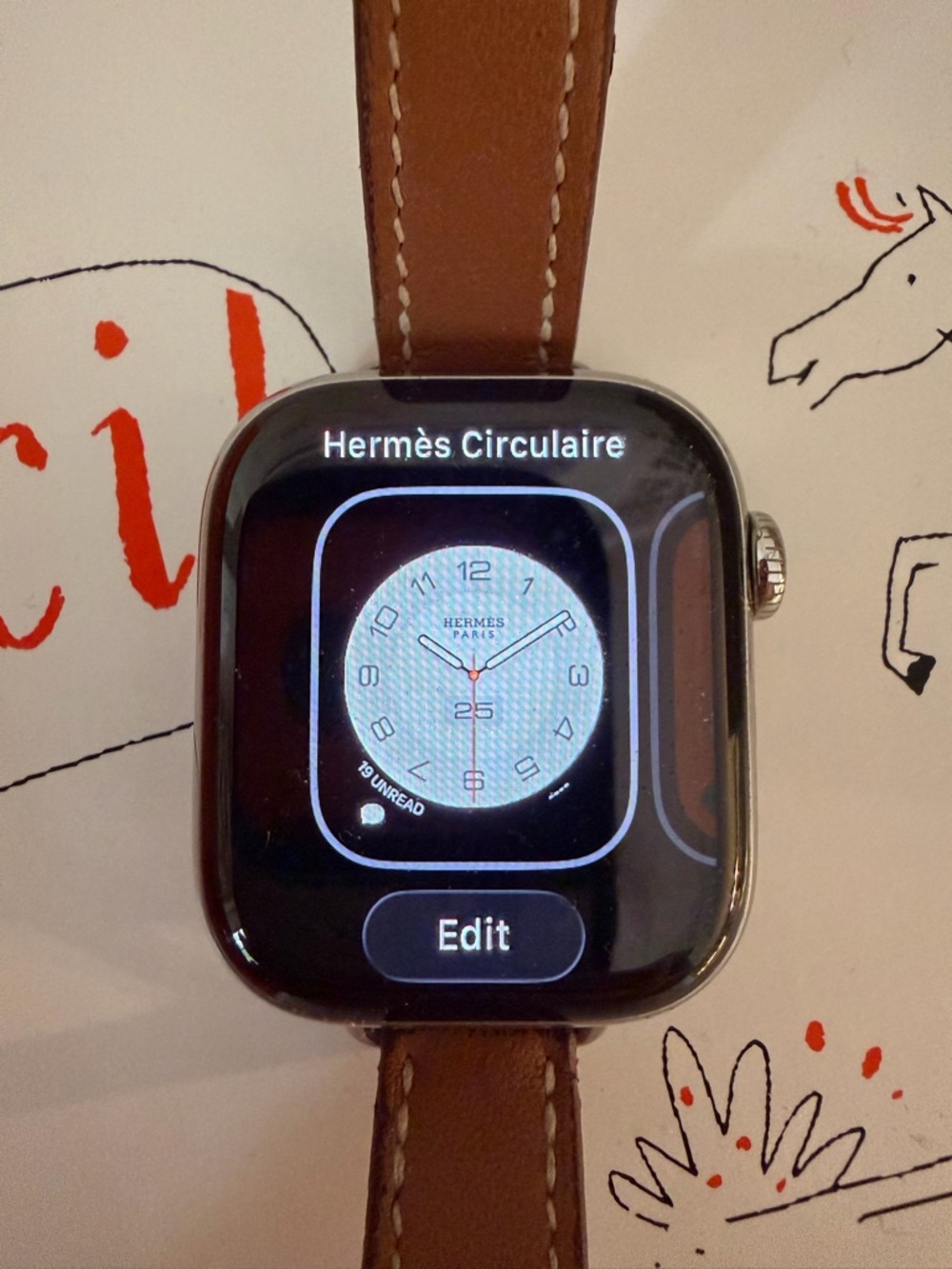 Hermes Series 10 Apple Watch & Bands - Double Tour 42mm Hapi Attelage EUC - Picture 5 of 16